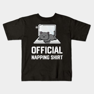 officiall napping shirt Kids T-Shirt